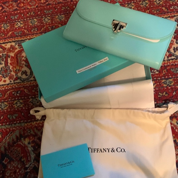 Tiffany & Co. T Deco Continental Wallet - Picture 1 of 11